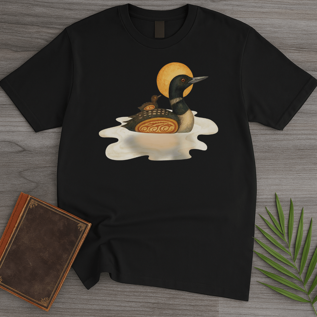 T-Shirt Black / S Indigenous Loon Wisdom T-Shirt