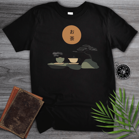 T-Shirt Black / S Japanese Tea Graphic T-Shirt