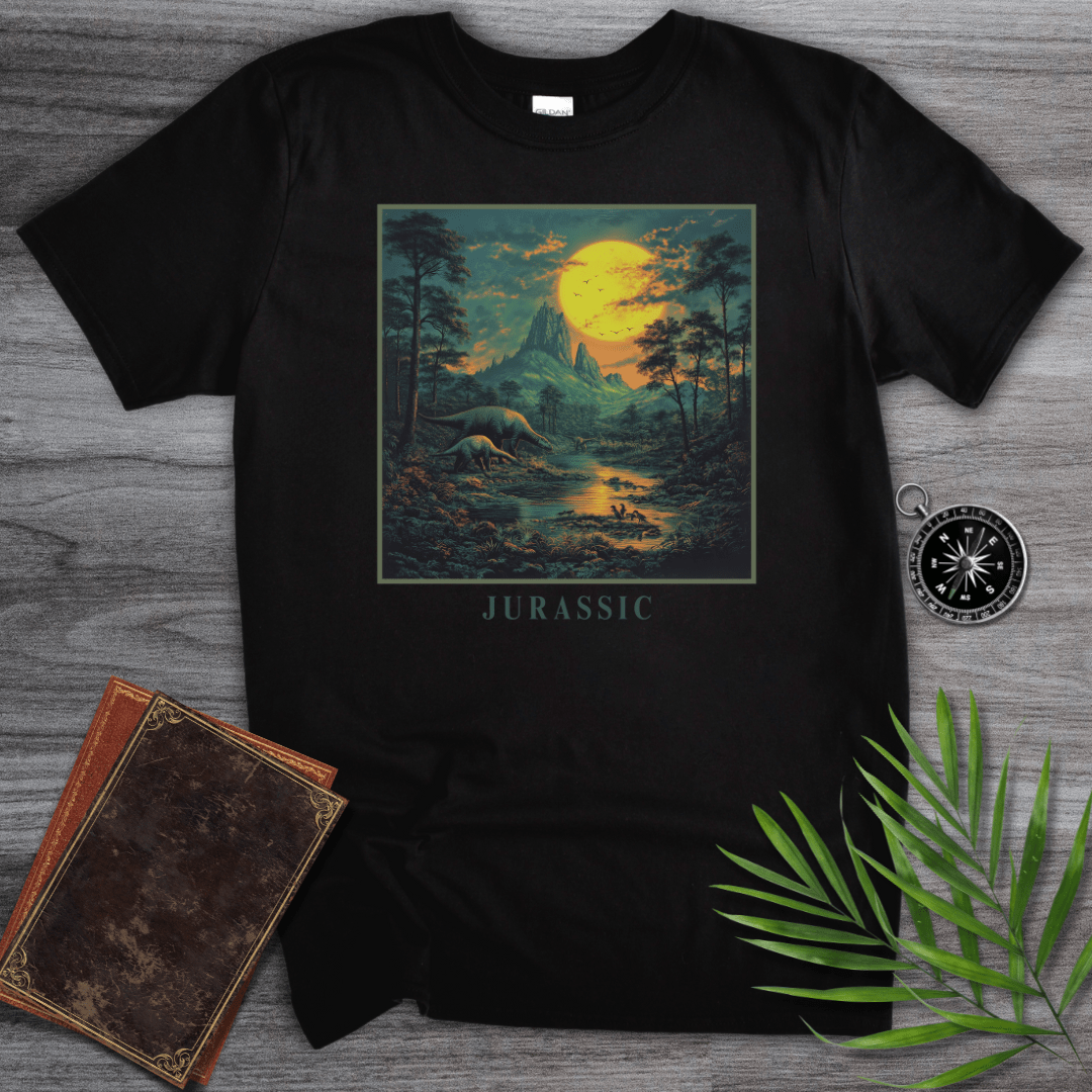 T-Shirt Black / S Jurassic Environment Graphic T-Shirt