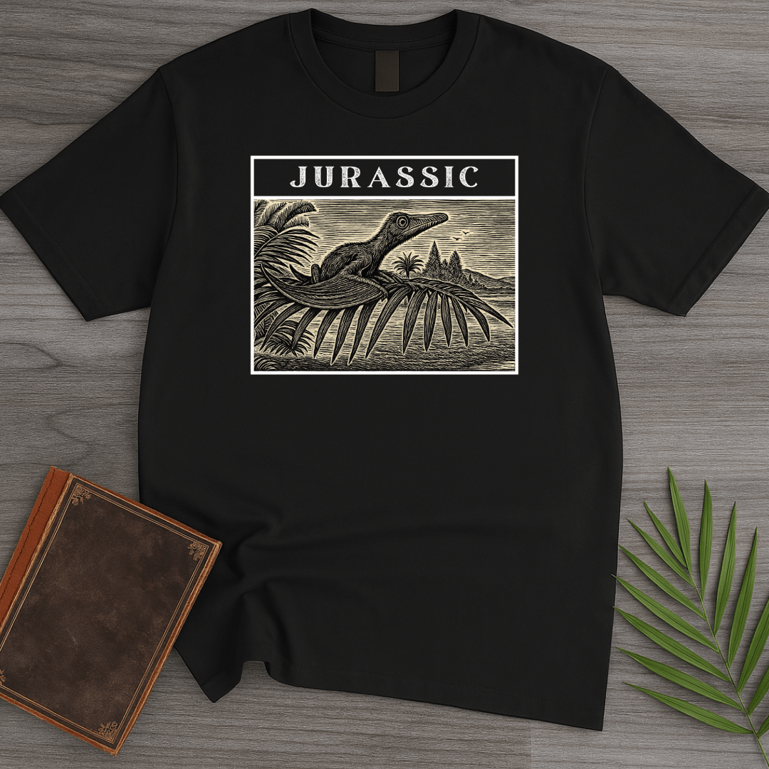 T-Shirt Black / S Jurassic Glider T-Shirt