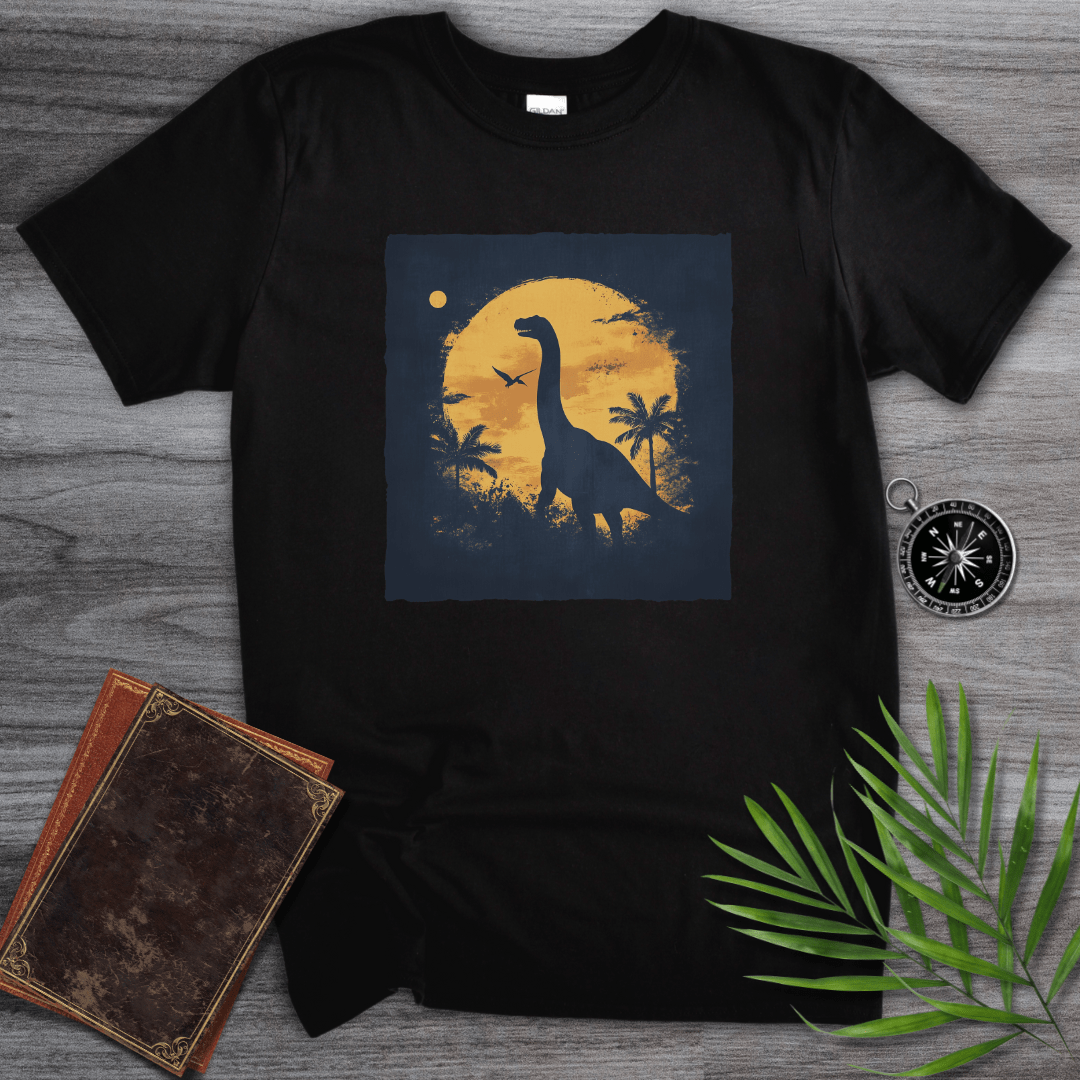 T-Shirt Black / S Jurassic Shadow Sunset T-Shirt