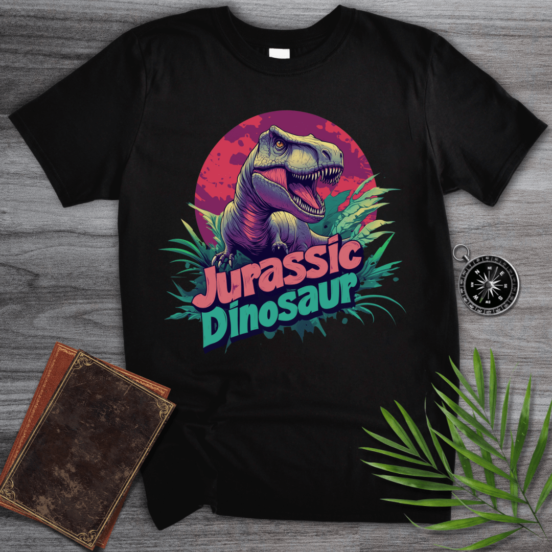 T-Shirt Black / S Jurassic Tyrannosaurus Rex Dinosaur T-Shirt