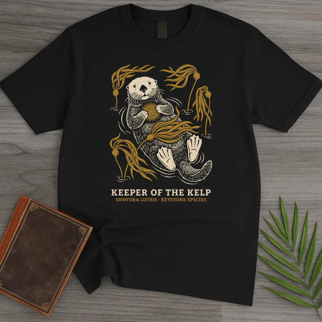 T-Shirt Black / S Kelp Keeper Sea Otter T-Shirt