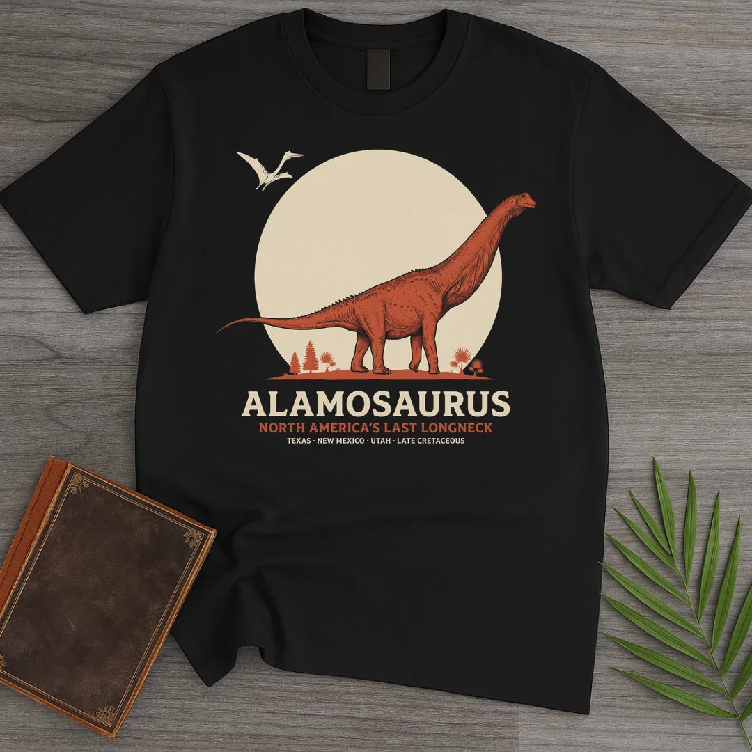 T-Shirt Black / S Last Longneck Alamosaurus T-Shirt