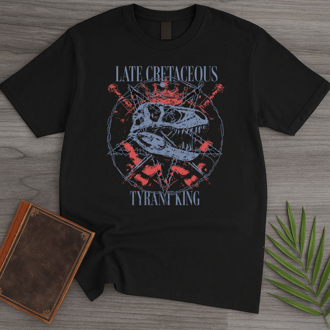 T-Shirt Black / S Late Cretaceous Tyrant King T-Shirt