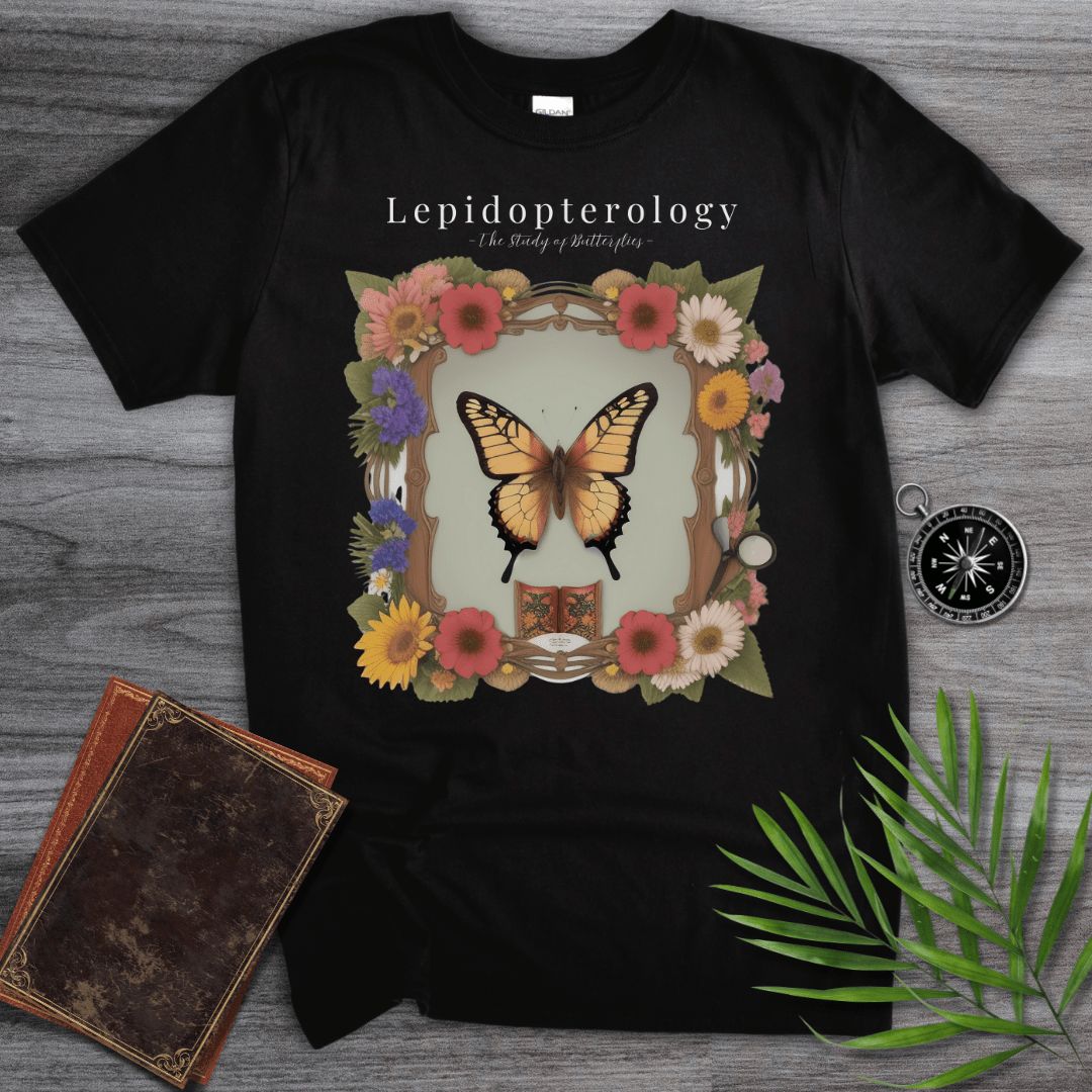 T-Shirt Black / S Lepidopterology Frame T-Shirt