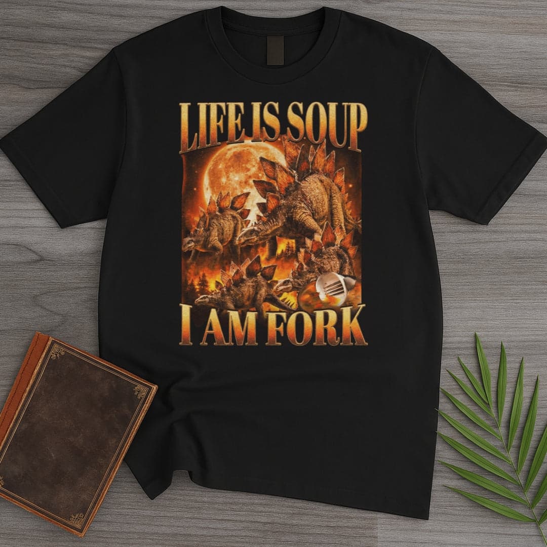 T-Shirt Black / S Life is Soup T-Shirt