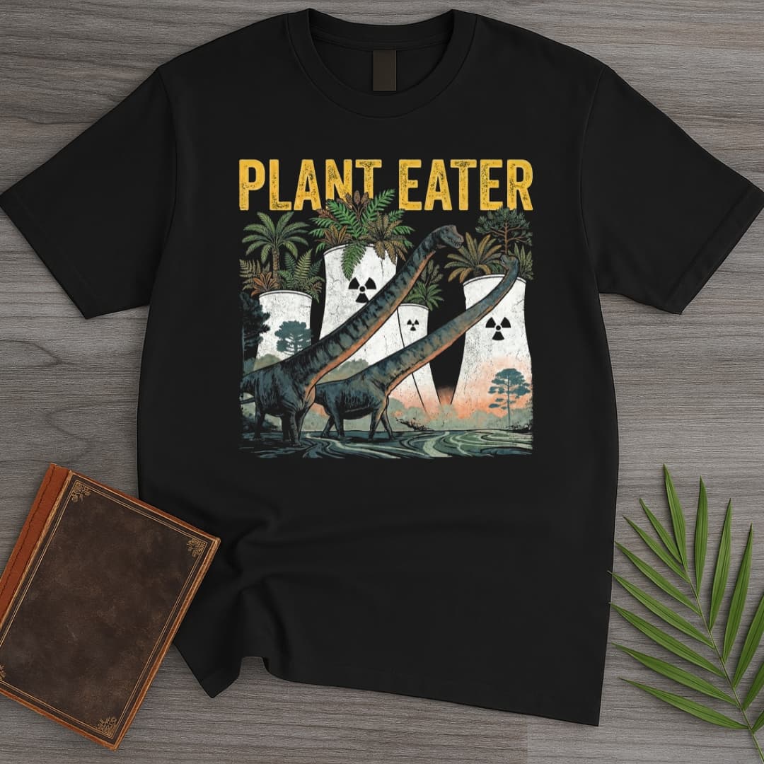T-Shirt Black / S Mamenchisaurus Plant Eater T-Shirt