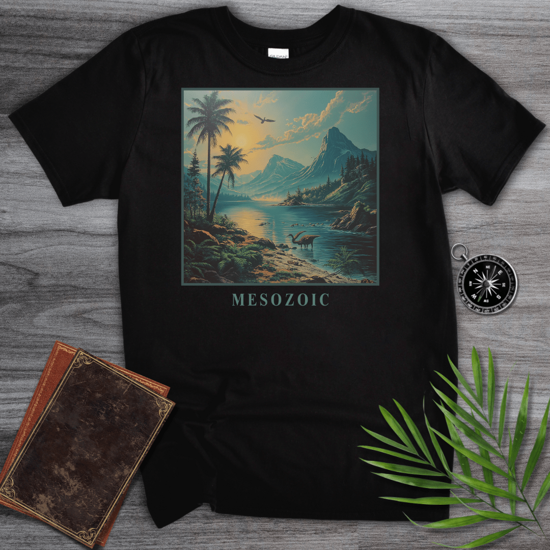 T-Shirt Black / S Mesozoic Environment Graphic T-Shirt