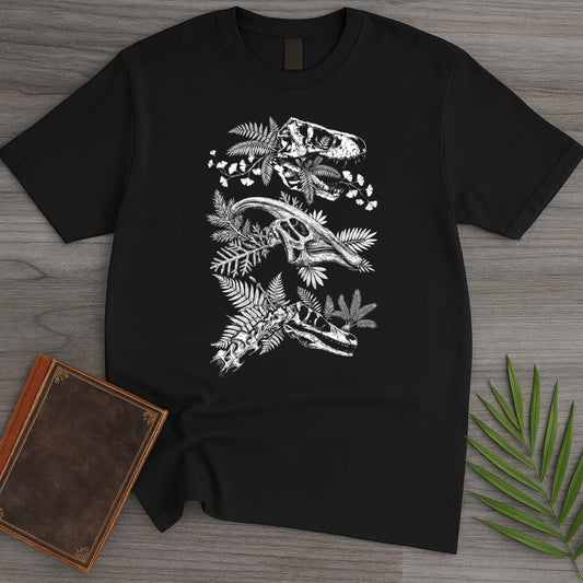 T-Shirt Black / S Mesozoic Fossil Forest T-Shirt