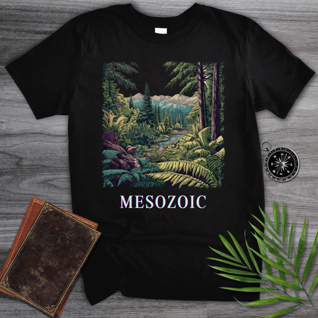 T-Shirt Black / S Mesozoic Paleobiology Jungle T-Shirt
