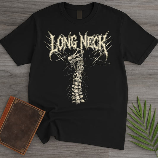 T-Shirt Black / S Metal Brachiosaurus & Chains T-Shirt