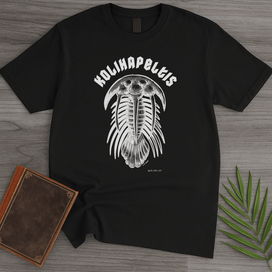 T-Shirt Black / S Metal Kolihaptelis T-Shirt (ldn_rdnt_art)