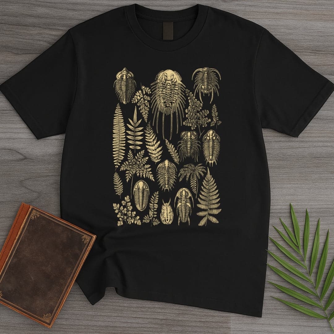 T-Shirt Black / S Minimal Trilobites Club T-Shirt