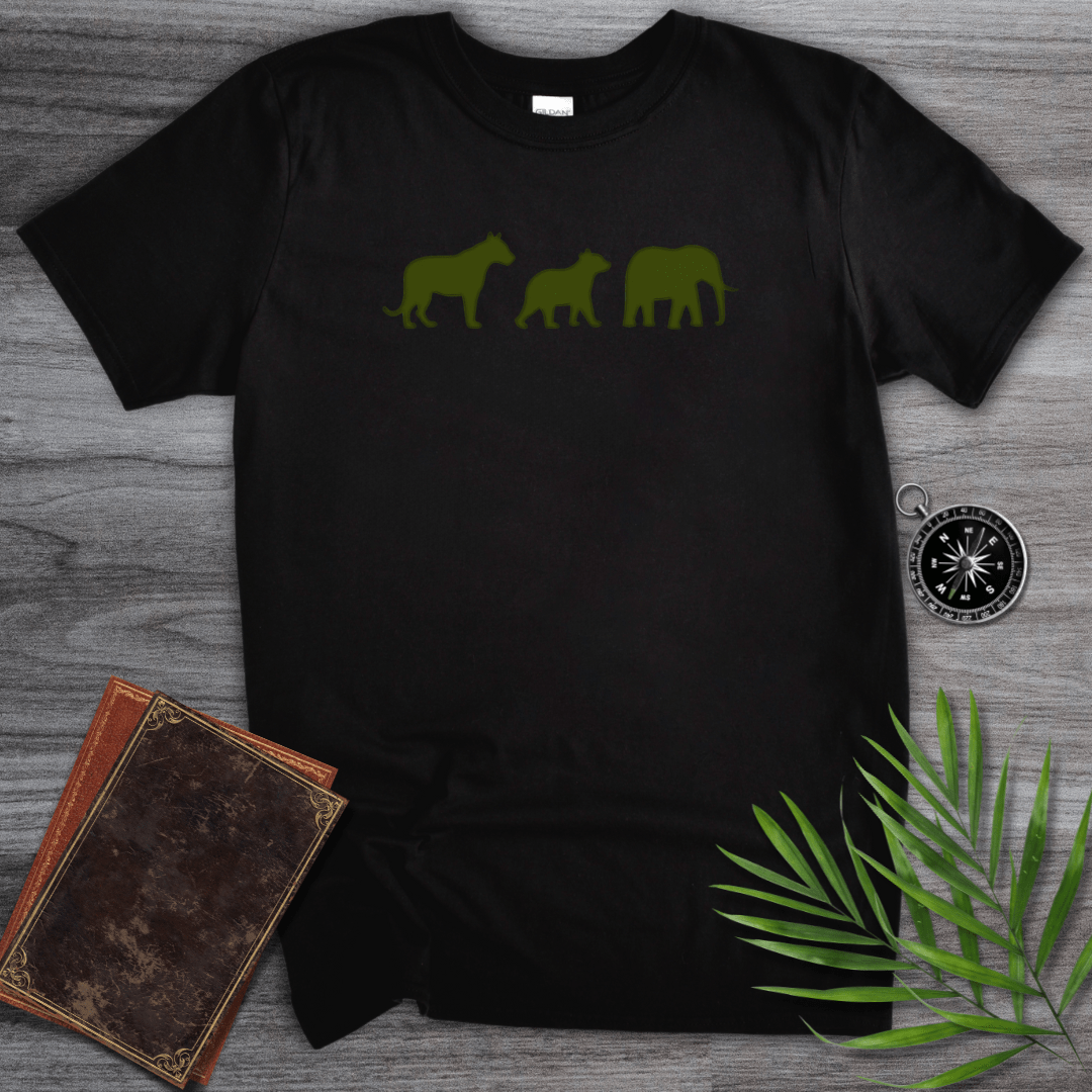 T-Shirt Black / S Minimalist Zoology T-Shirt