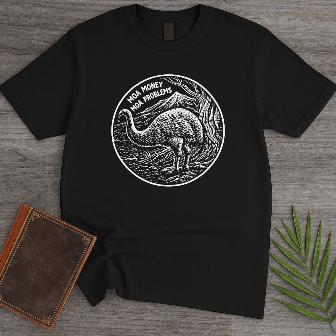 T-Shirt Black / S Moa Money Moa Problems T-Shirt
