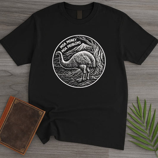 T-Shirt Black / S Moa Money Moa Problems T-Shirt
