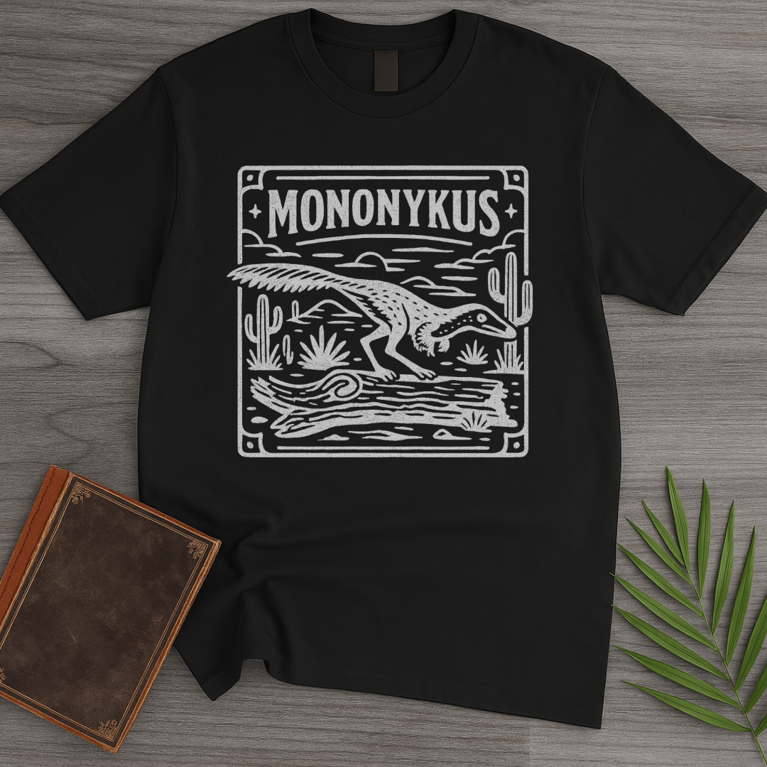 T-Shirt Black / S Mononykus Desert Plains T-Shirt