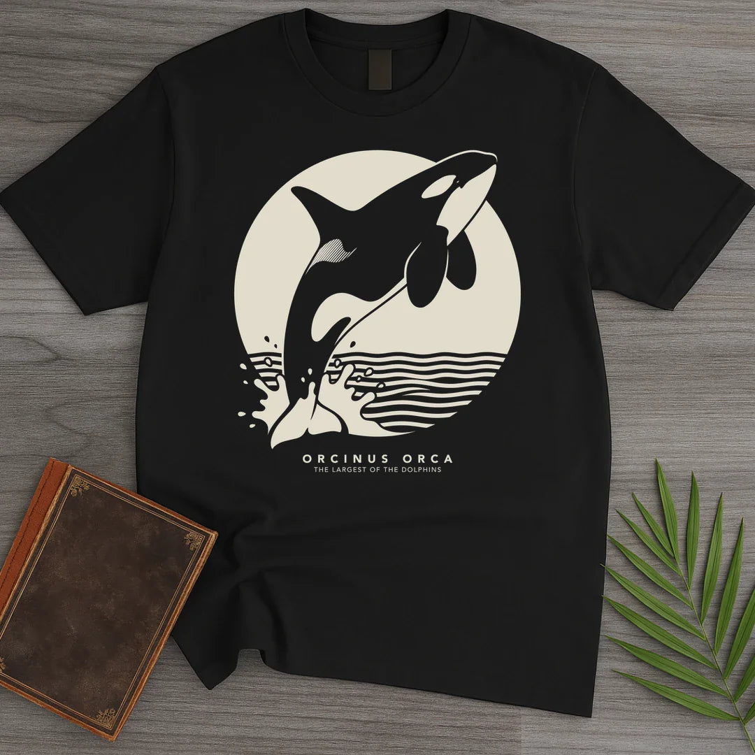 T-Shirt Black / S Moonlit Breach Orca T-Shirt