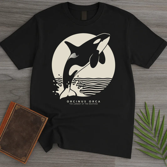 T-Shirt Black / S Moonlit Breach Orca T-Shirt