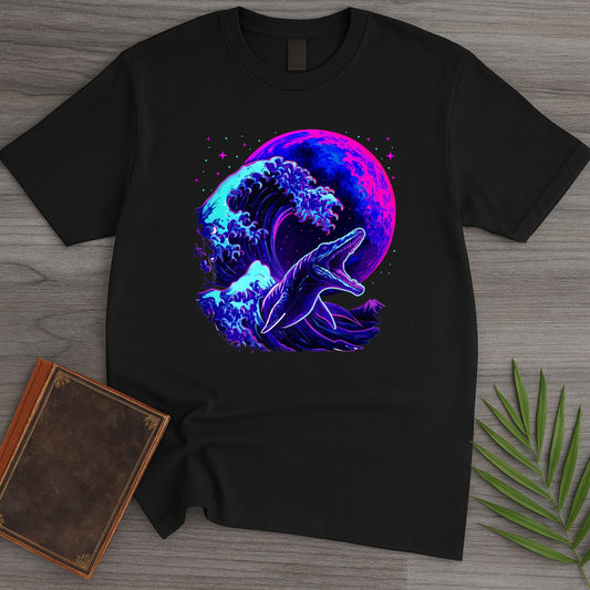 T-Shirt Black / S Mosasaur Cybermoon Wave T-Shirt