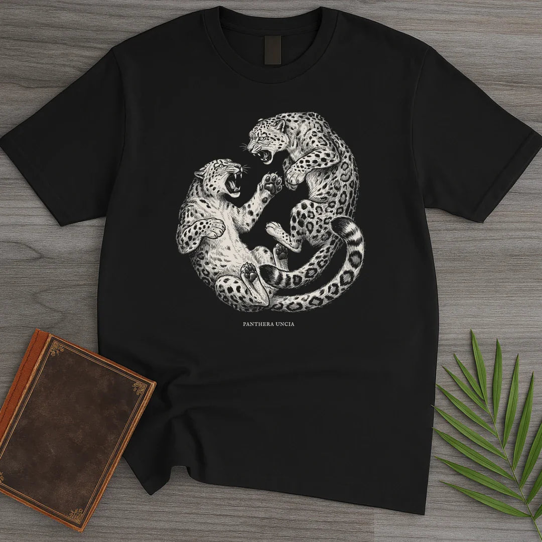 T-Shirt Black / S Mountain Clash Snow Leopards T-Shirt