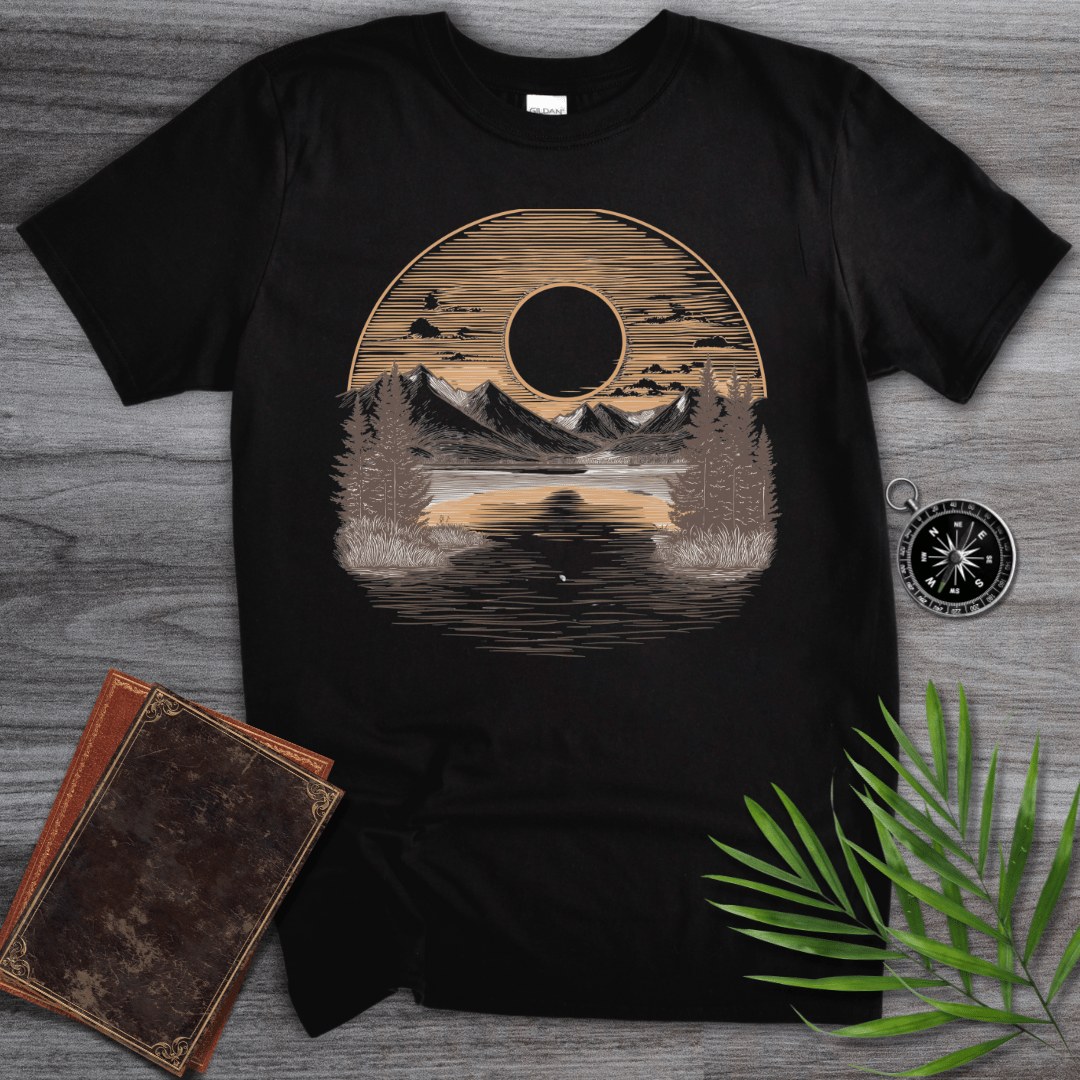 T-Shirt Black / S Mountain Eclipse T-Shirt