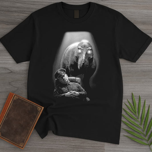 T-Shirt Black / S Museum Night Guard Horror T-Shirt