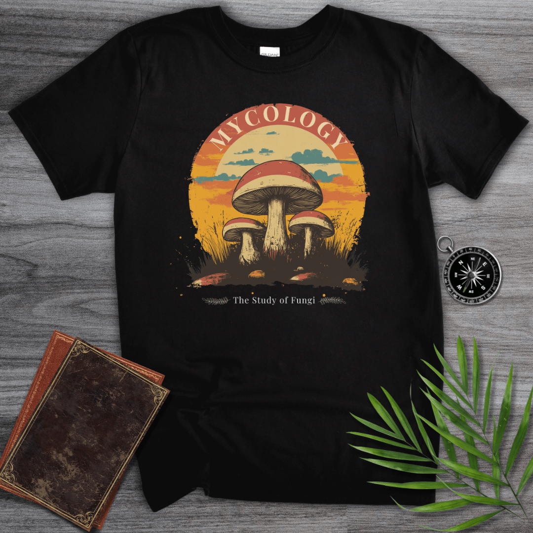 T-Shirt Black / S MYCOLOGY: Study of Mushrooms T-Shirt