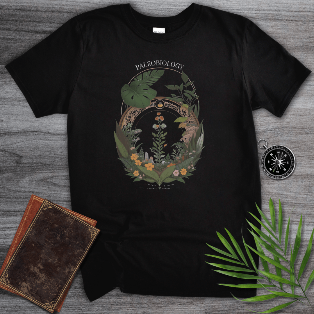 T-Shirt Black / S Natural Historic Paleobiology T-Shirt