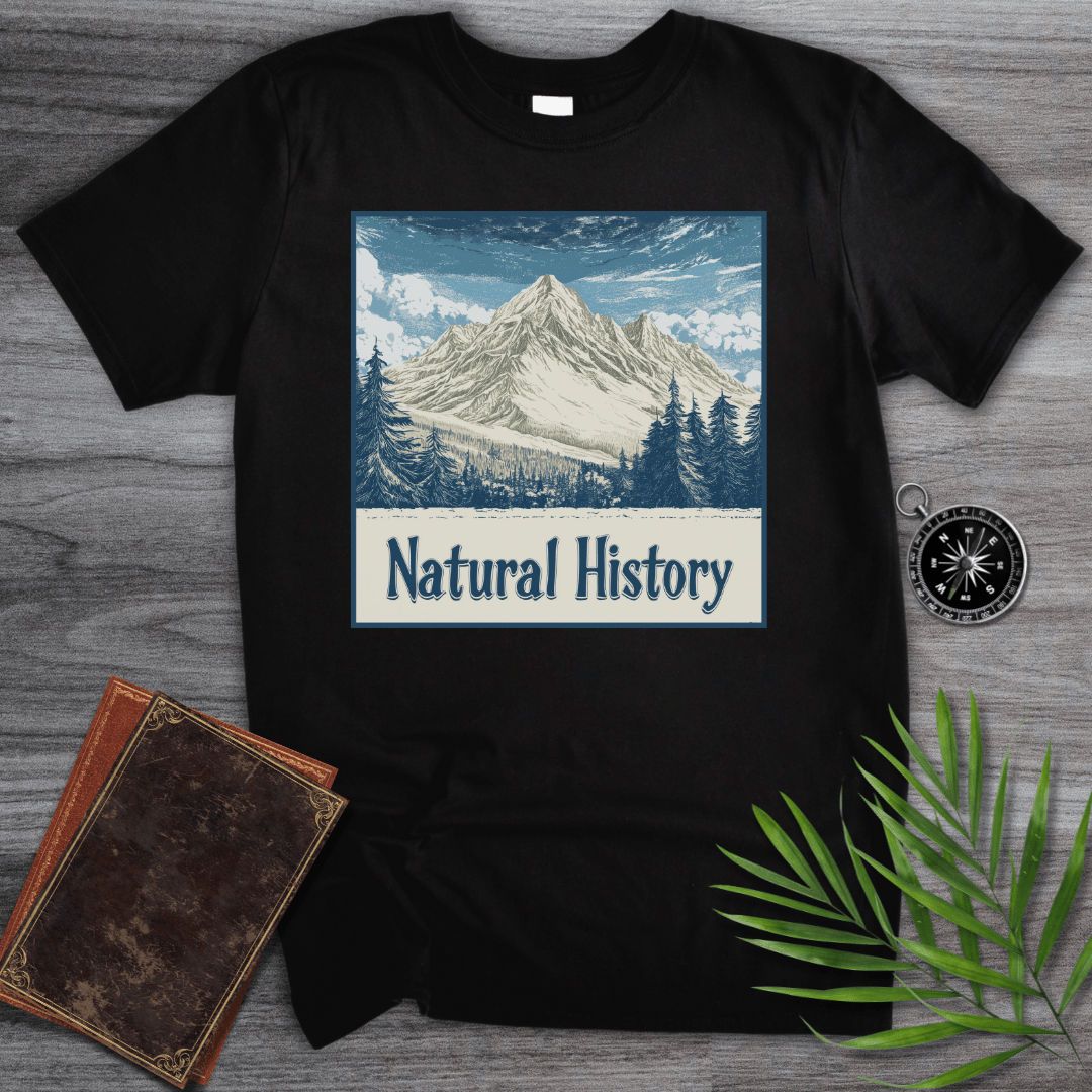 T-Shirt Black / S Natural Historical Landscape T-Shirt