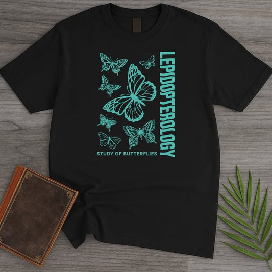 T-Shirt Black / S Natural History Lepidopterology T-Shirt