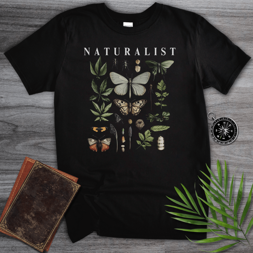 T-Shirt Black / S Naturalist: Natural History Graphic T-Shirt