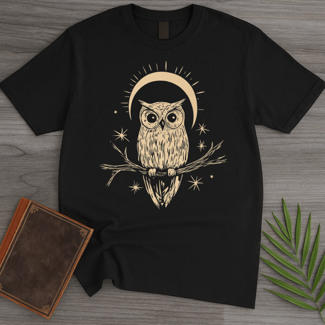 T-Shirt Black / S Night Owl Moonlight T-Shirt