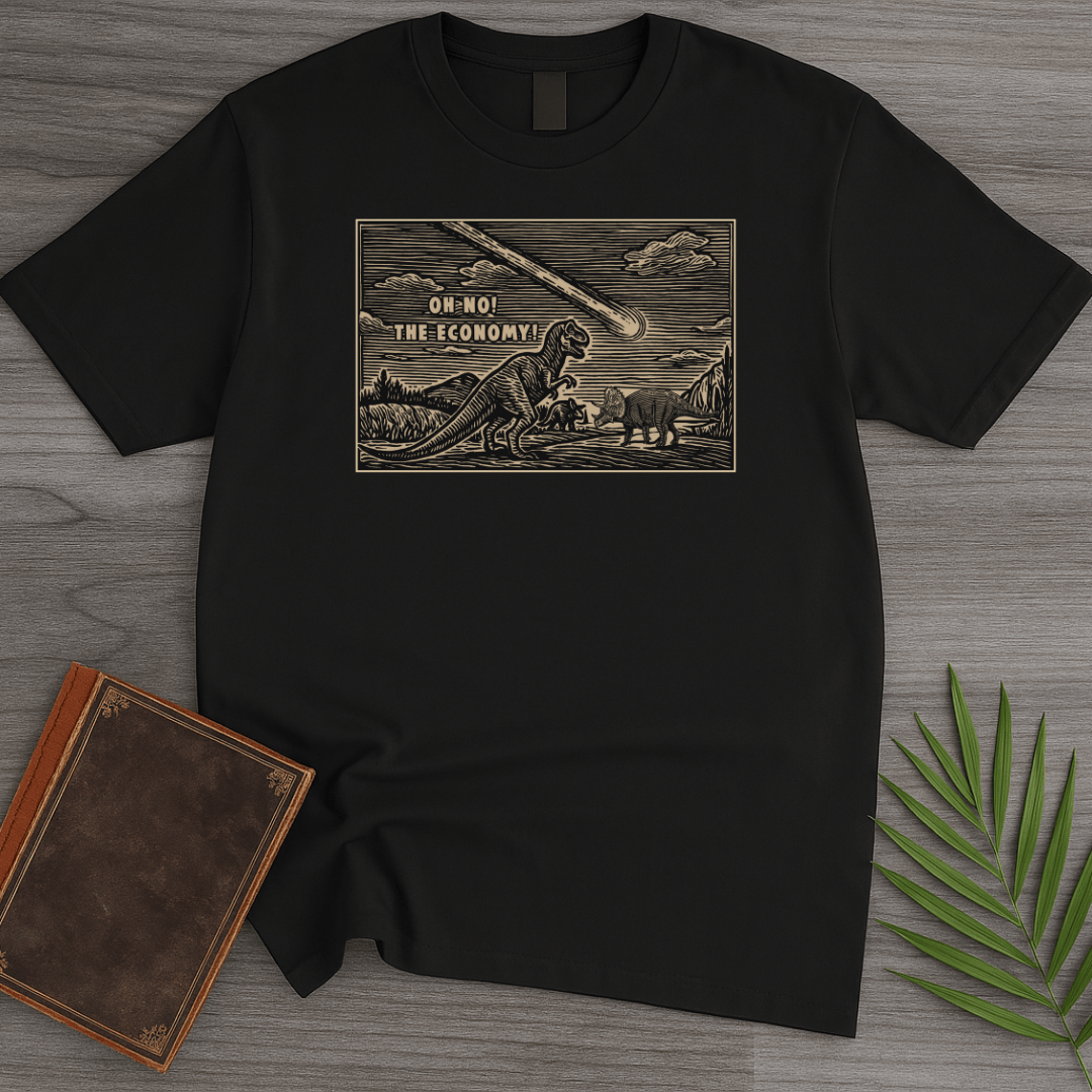 T-Shirt Black / S Oh No! The Economy! T-shirt