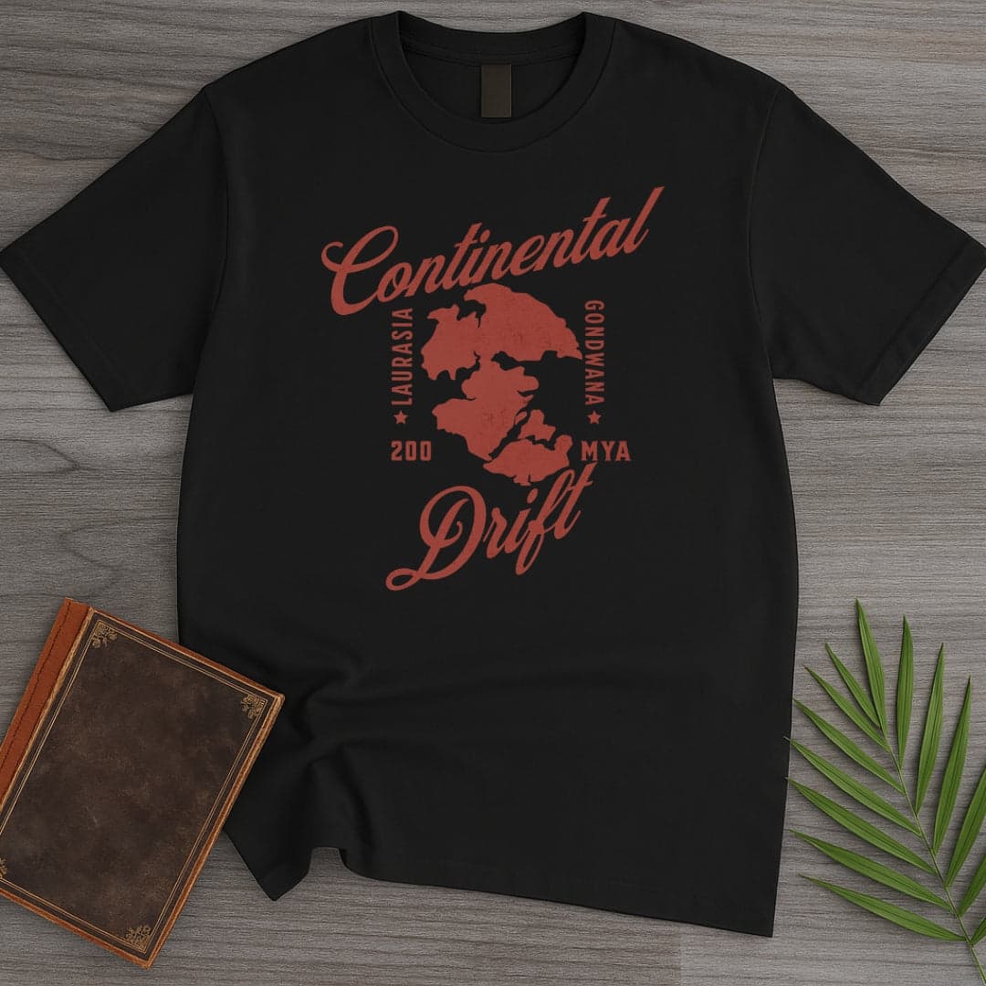 T-Shirt Black / S Old-time Continental Drift T-Shirt