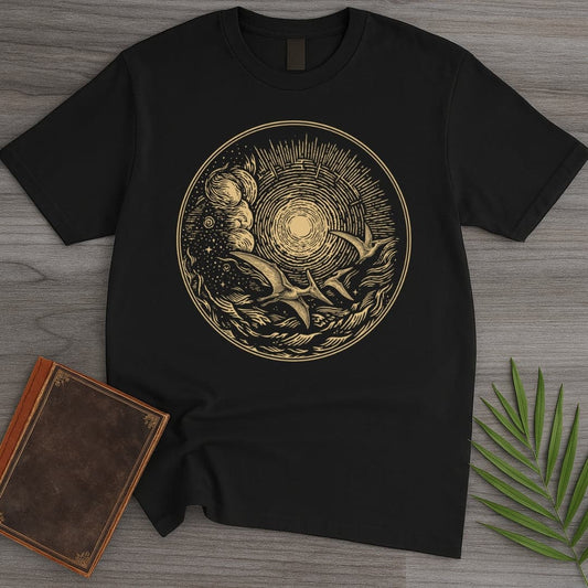 T-Shirt Black / S Once Upon a Prehistoric Sky T-Shirt