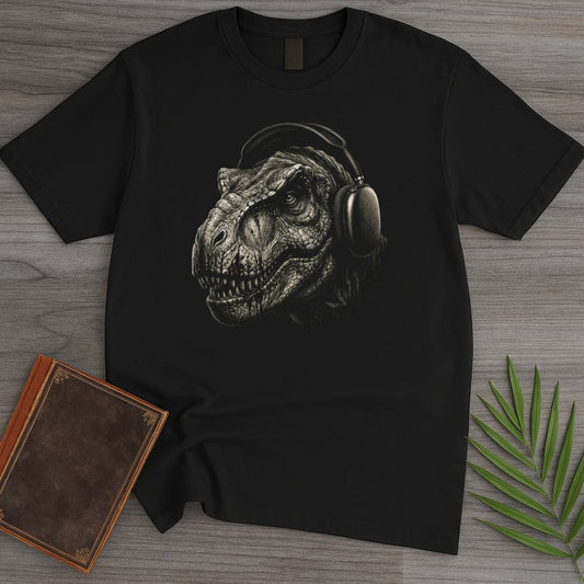 T-Shirt Black / S Overstimulated Series: Tyrannosaurus T-Shirt