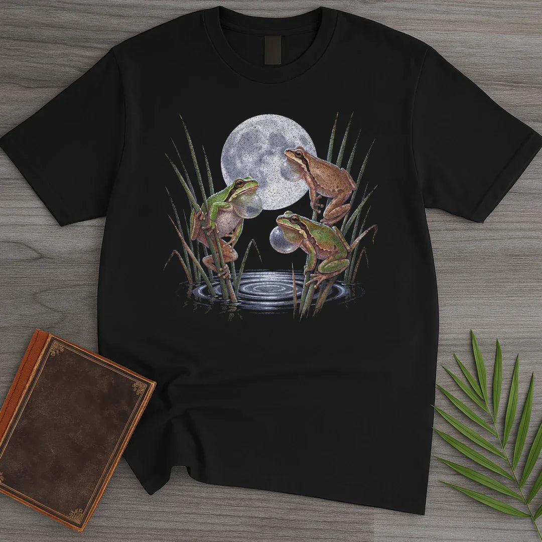 T-Shirt Black / S Pacific Chorus Frogs T-Shirt