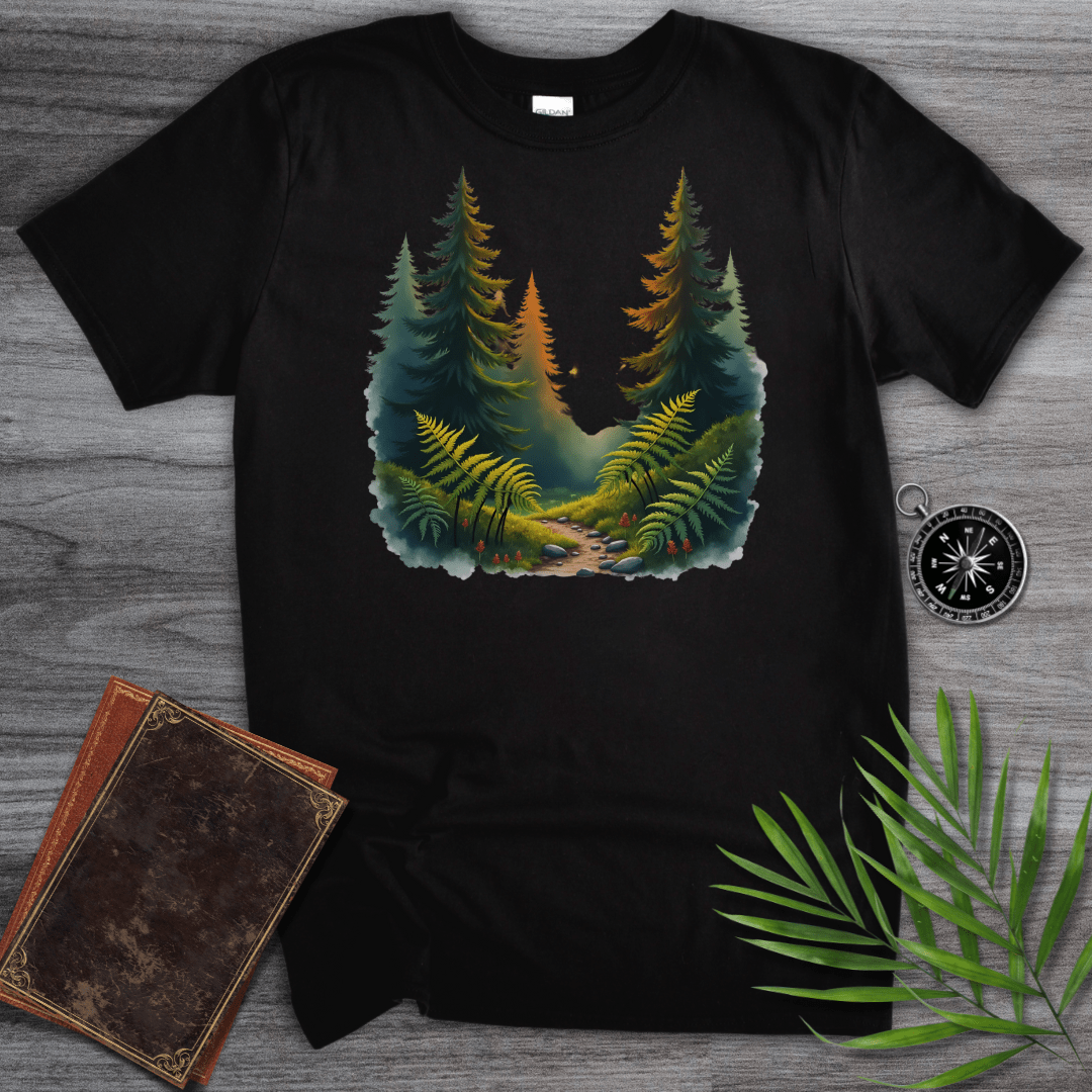 T-Shirt Black / S Paleo Biogeography Graphic T-Shirt