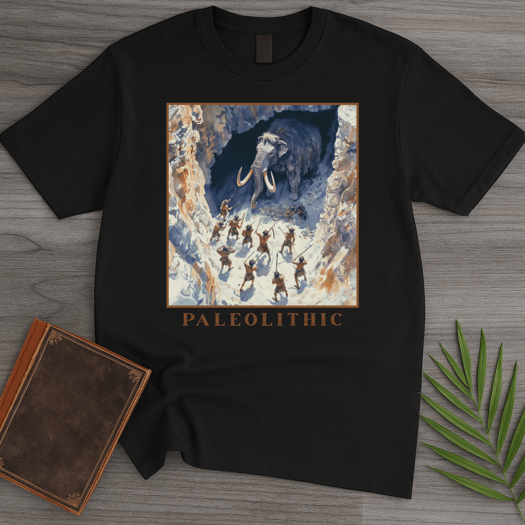 T-Shirt Black / S Paleolithic Cave Hunting T-Shirt