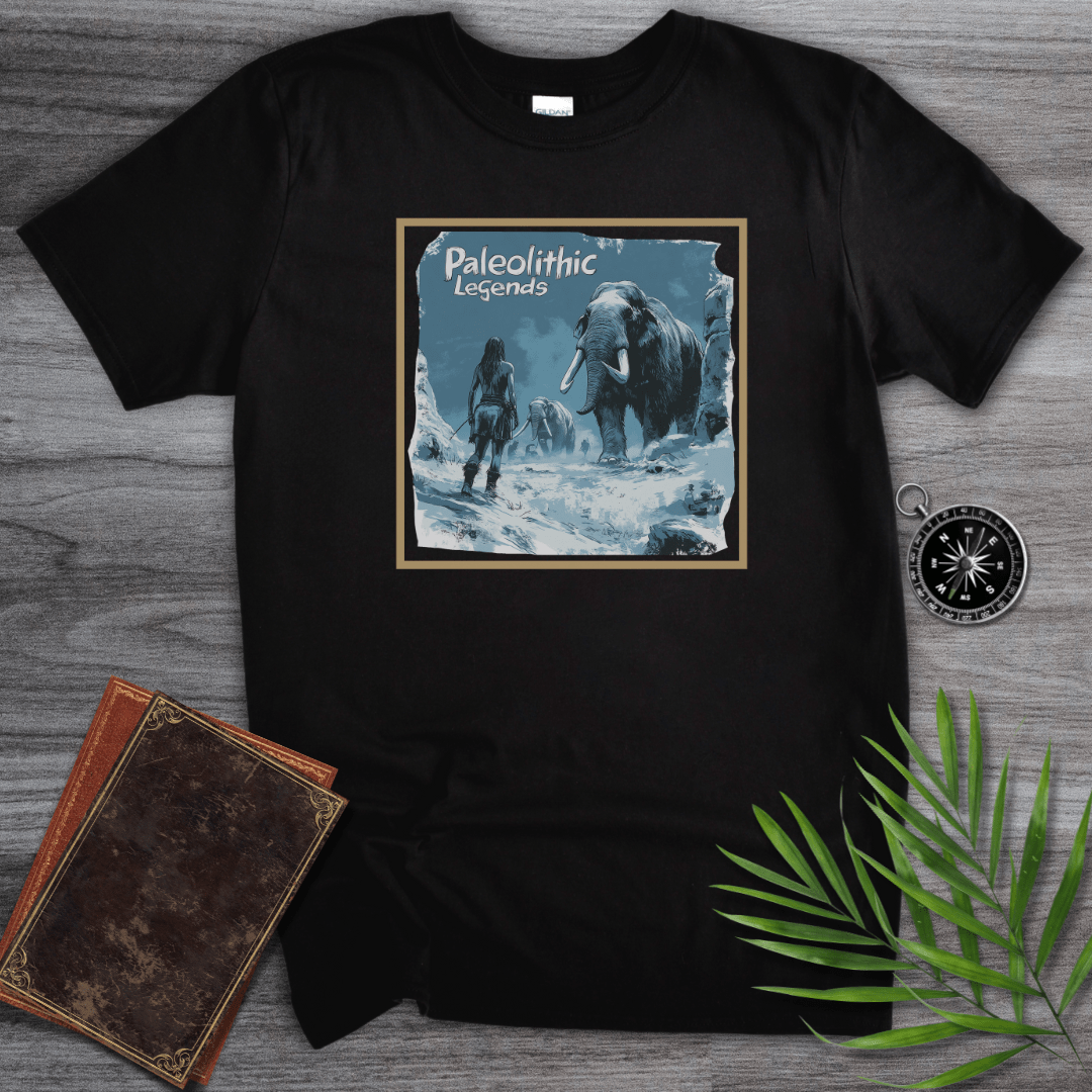 T-Shirt Black / S Paleolithic Glacial Hunter T-Shirt