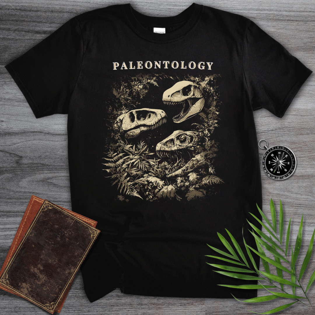 T-Shirt Black / S Paleontology: Carnivorous Fossils T-Shirt