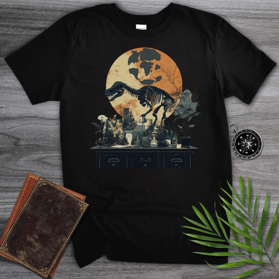 T-Shirt Black / S Pangea Paleontology Graphic T-Shirt