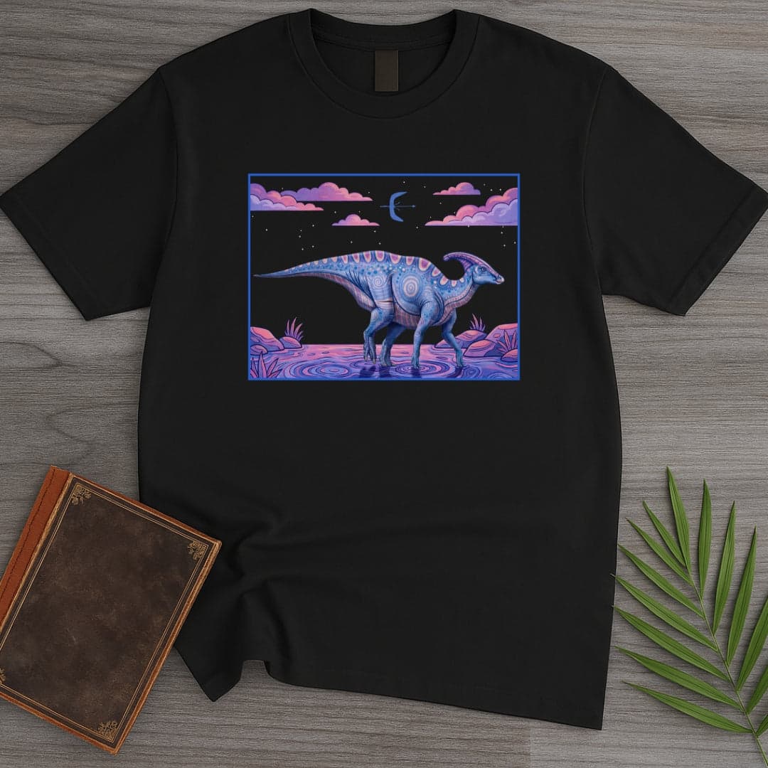 T-Shirt Black / S Parasaurolophus Dream T-Shirt