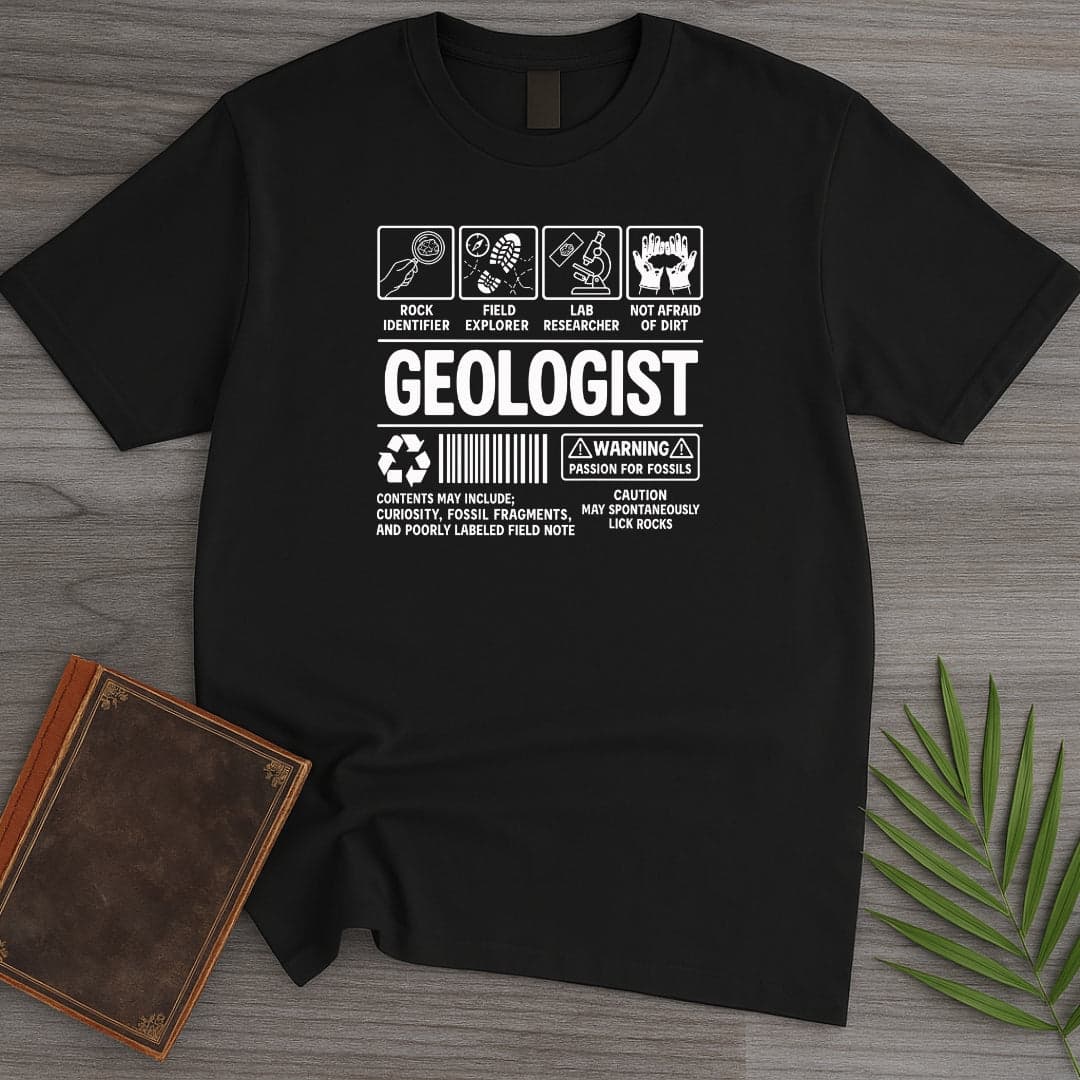 T-Shirt Black / S Passion for Geology T-Shirt