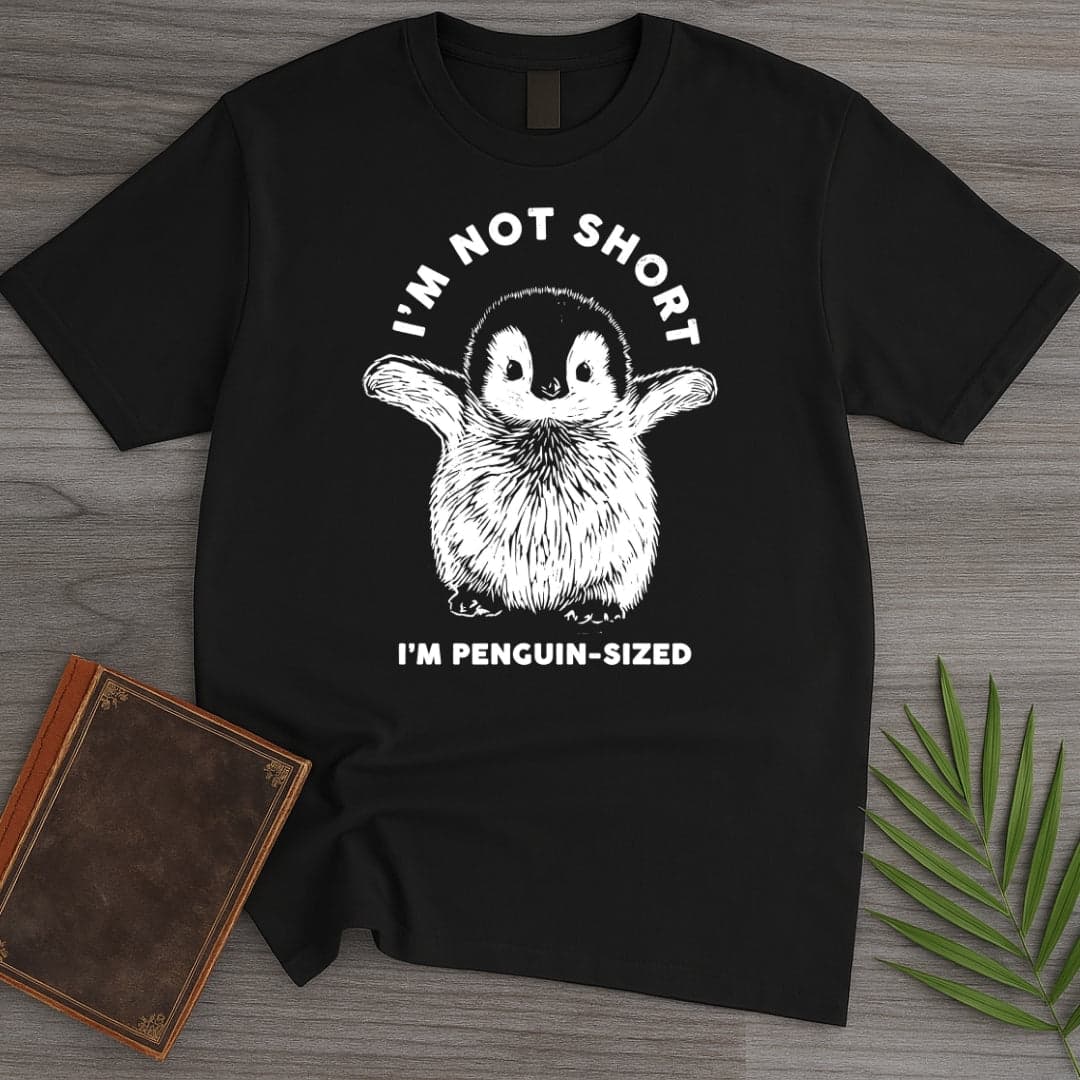 T-Shirt Black / S Penguin Sized T-Shirt