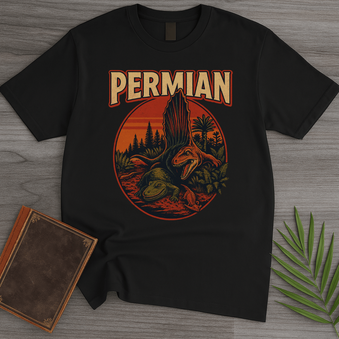 T-Shirt Black / S Permian Vintage Environment T-Shirt