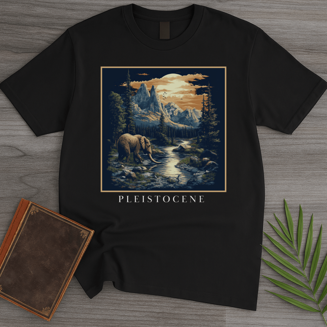 T-Shirt Black / S Pleistocene Archaic Elephant Valley T-Shirt