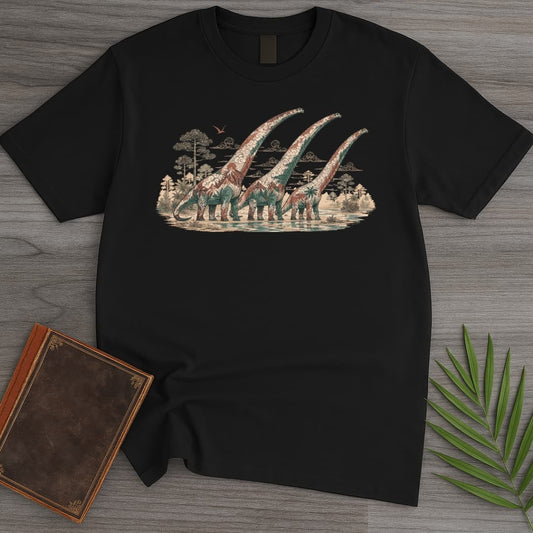 T-Shirt Black / S PNW Longneck Herbivores T-Shirt
